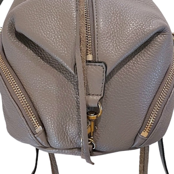 REBECCA MINKOFF mini Julian Pebbled leather Backpack - Picture 15 of 16